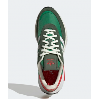 Кроссовки Adidas Retropy F2 White Green Oxide